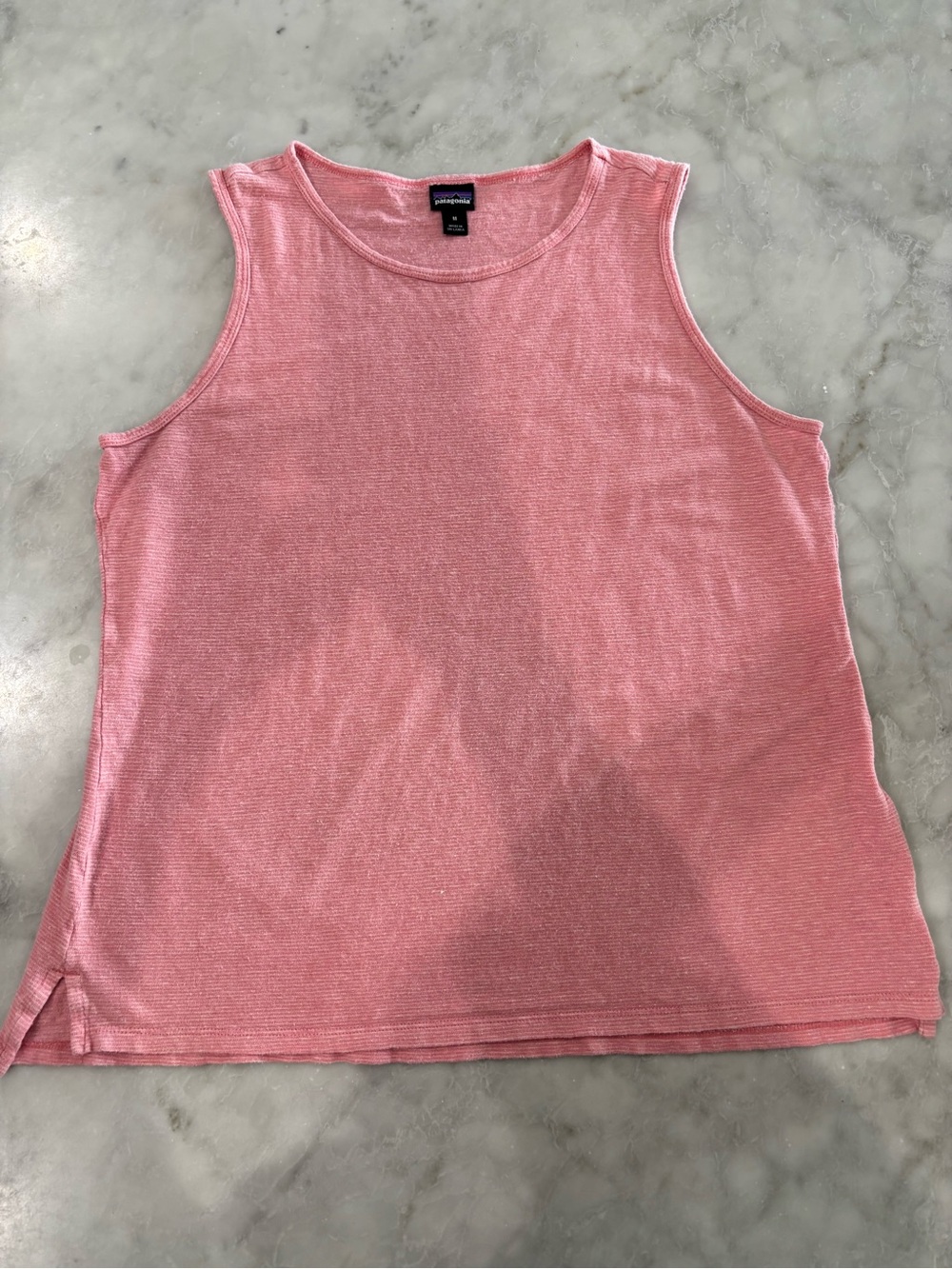 Patagonia Hemp and Organic Cotton Rose Pink Tank Top